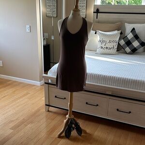 Chocolate Brown Halter dress